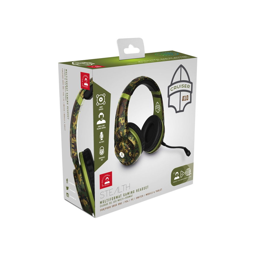 Stealth Multiformat Camo Stereo Gaming Headset - Cruiser (Photo: 3)